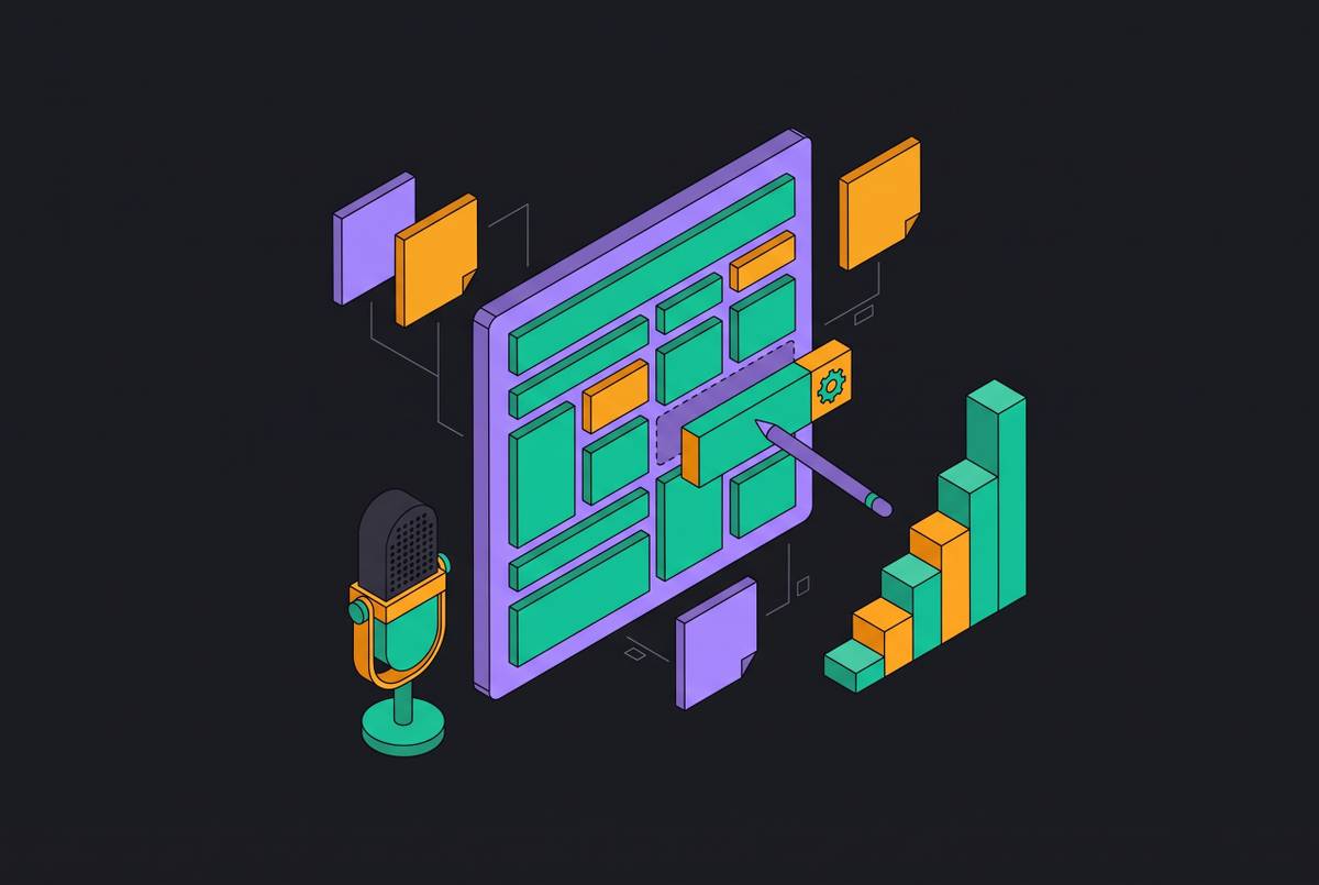 Cover illustration for “Customizing AI Meeting Note Templates for Sales Calls”