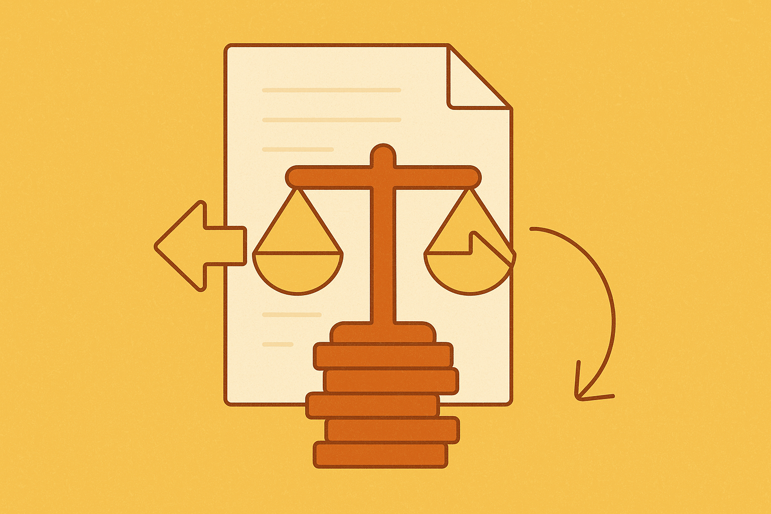 Cover illustration for “Decision Debt and the Cost of Undocumented Reversals”