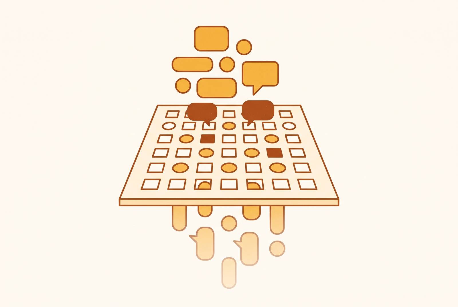 Cover illustration for “Why Written Meeting Notes Are Systematically Incomplete”