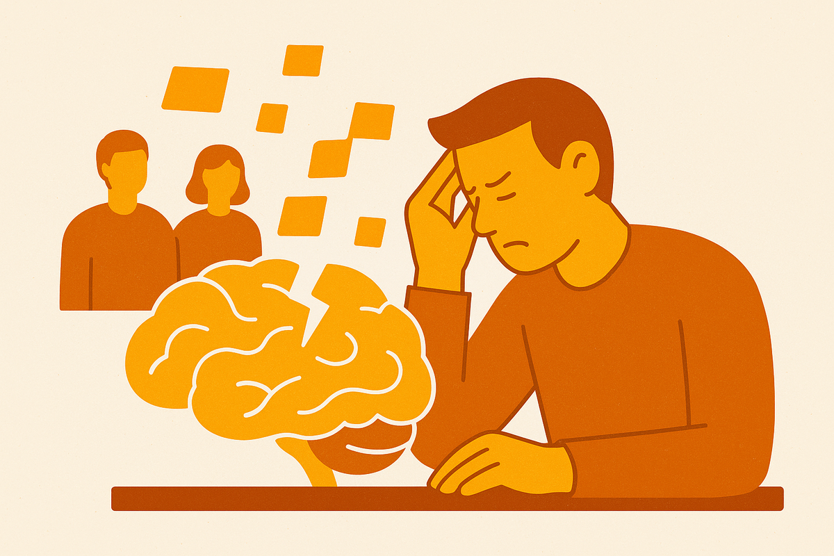 Cover illustration for “Transactive Memory Breakdown in Growing Teams”