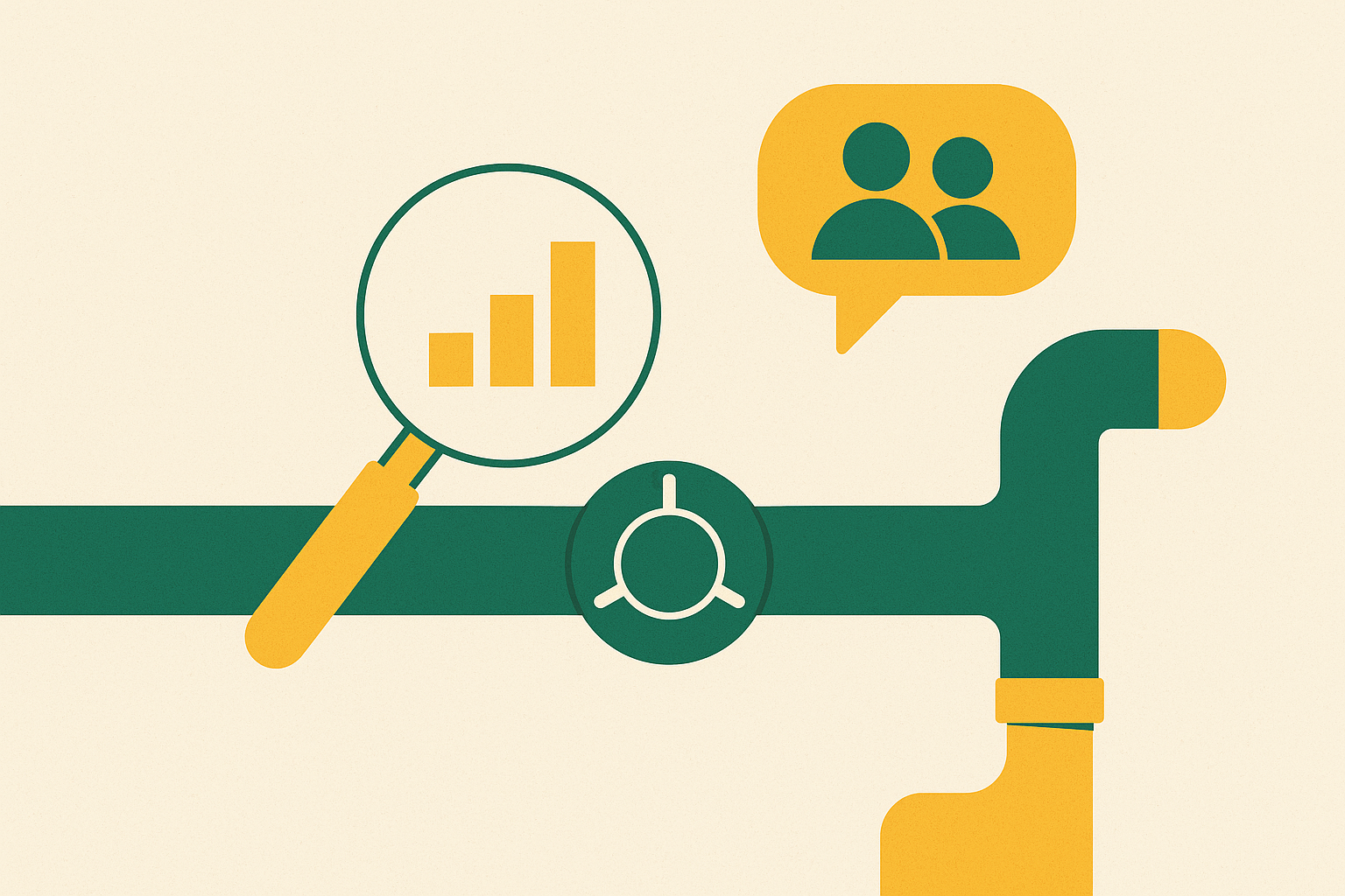 Cover illustration for “Measuring the Pipeline Impact of Social Proof Assets”