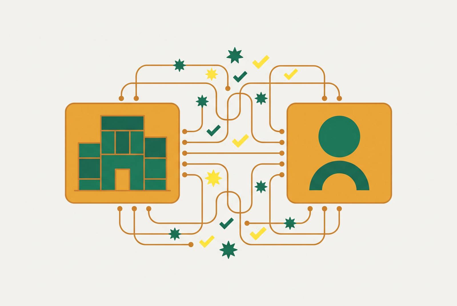 Cover illustration for “LinkedIn Company Page vs Personal Profile for B2B Social Proof Distribution”