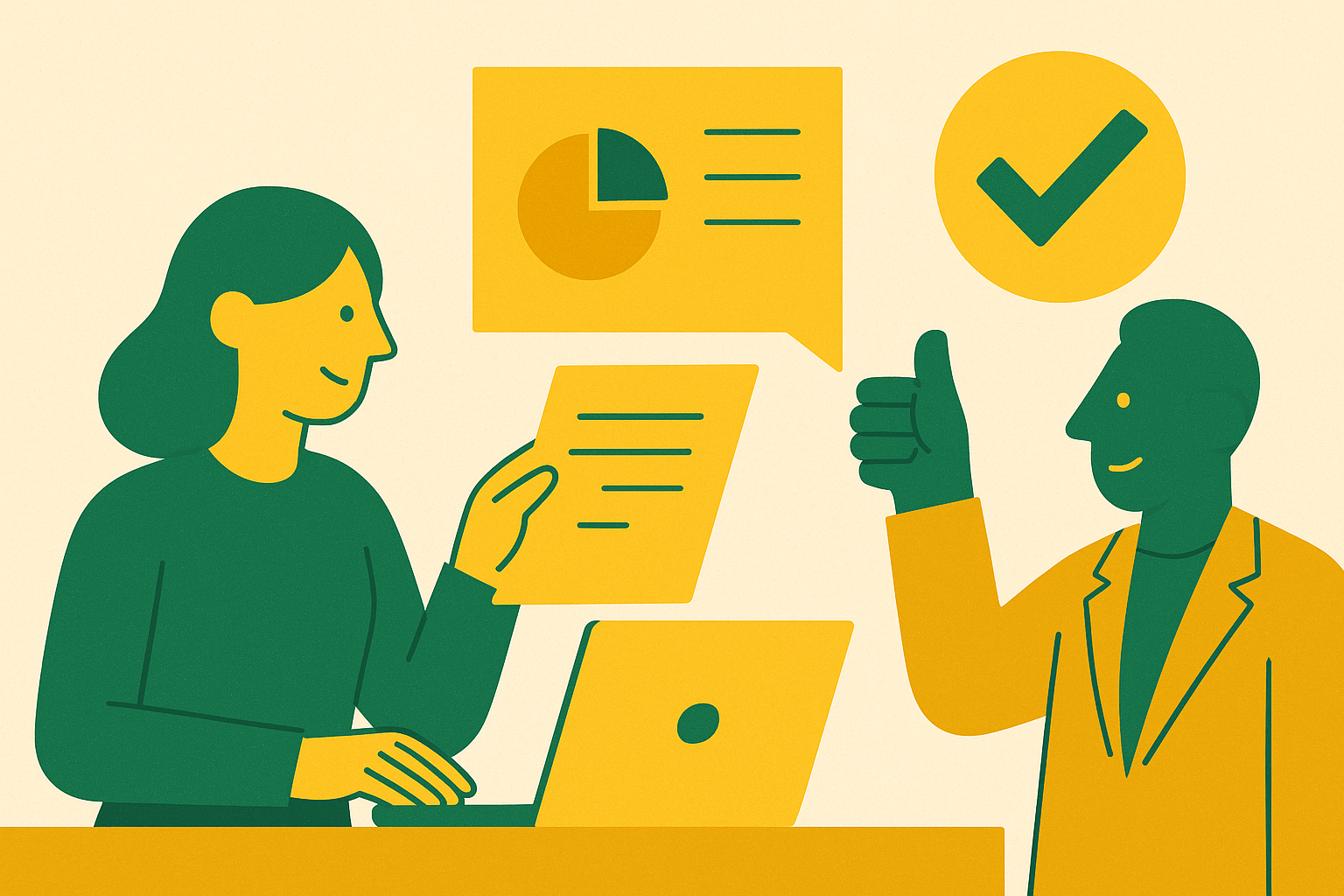 Cover illustration for “Getting Customers to Approve Case Studies Without Months of Delay”