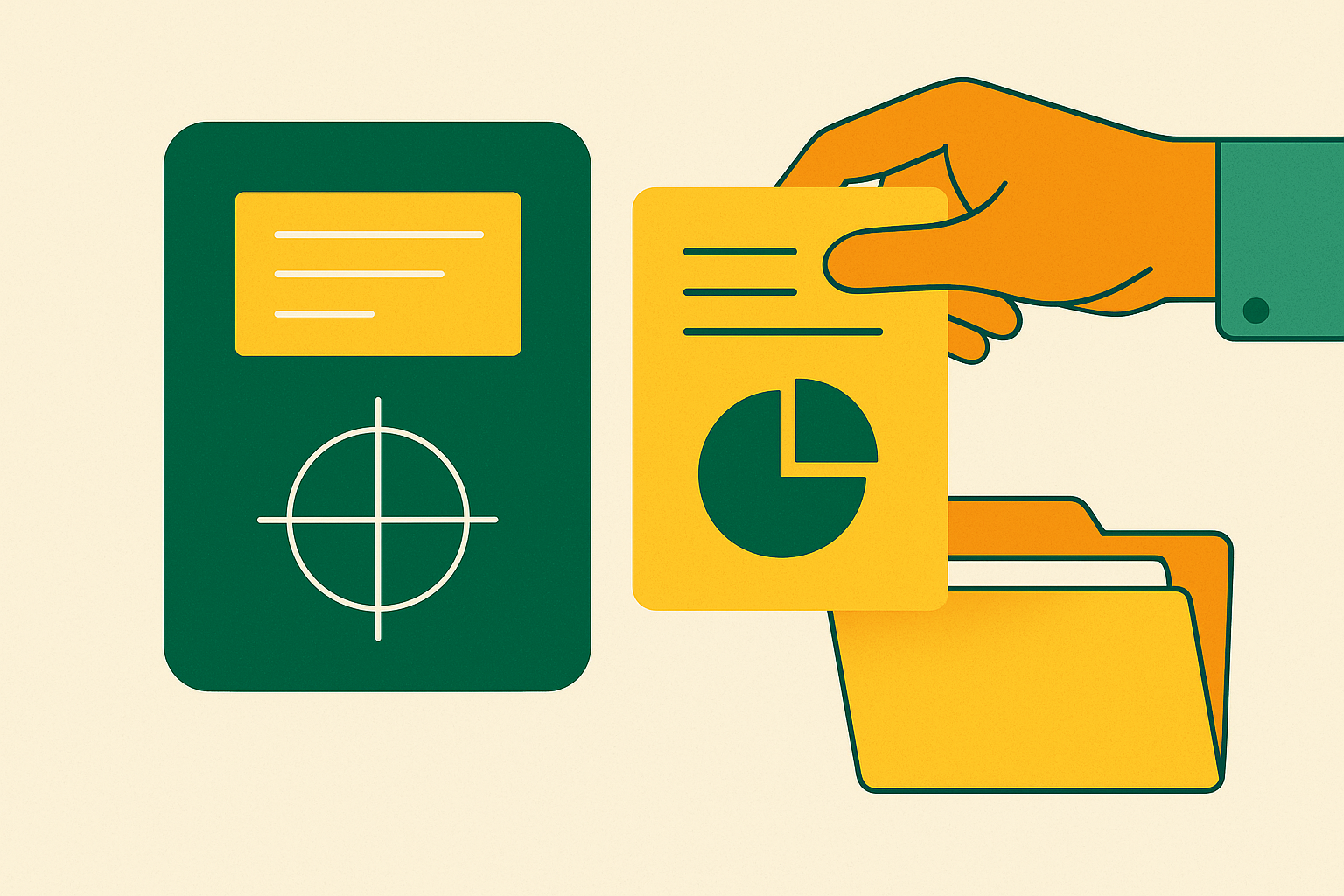 Cover illustration for “Sales Battle Cards vs Case Studies as Sales Assets”