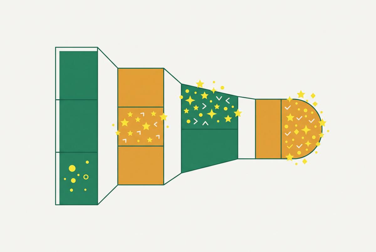 Cover illustration for “Social Proof Distribution by Deal Stage in B2B Sales”