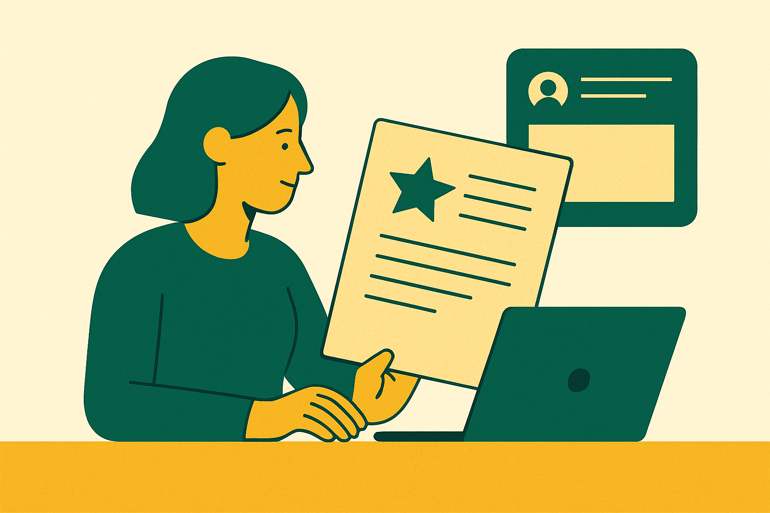 Cover illustration for “Turning a Customer Case Study Into a LinkedIn Post Series”