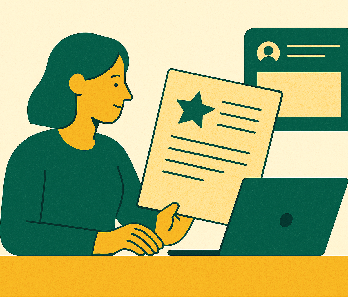 Cover illustration for “Turning a Customer Case Study Into a LinkedIn Post Series”