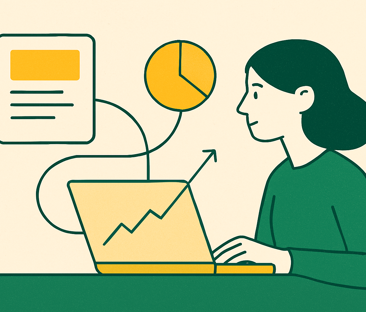 Cover illustration for “Turning Customer Onboarding Data into Early Case Study Content”