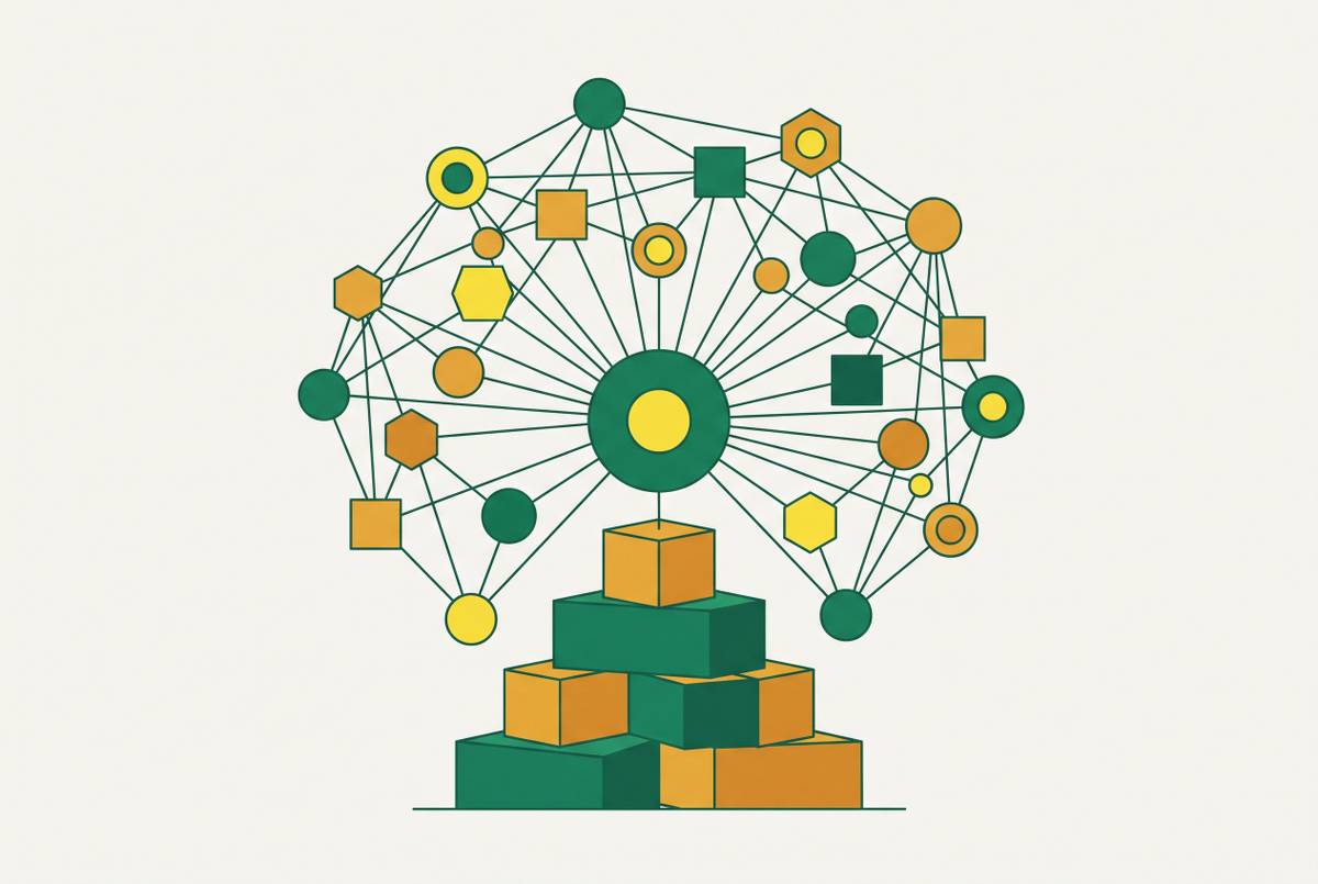 Cover illustration for “Topical Authority Building for Niche B2B Categories”