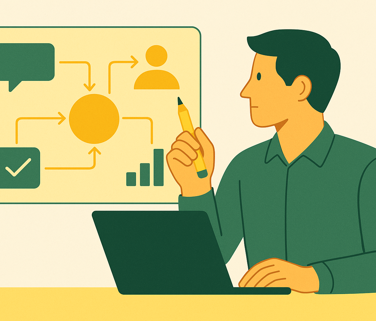 Cover illustration for “Objection-Specific Content Mapping for Sales Reps”