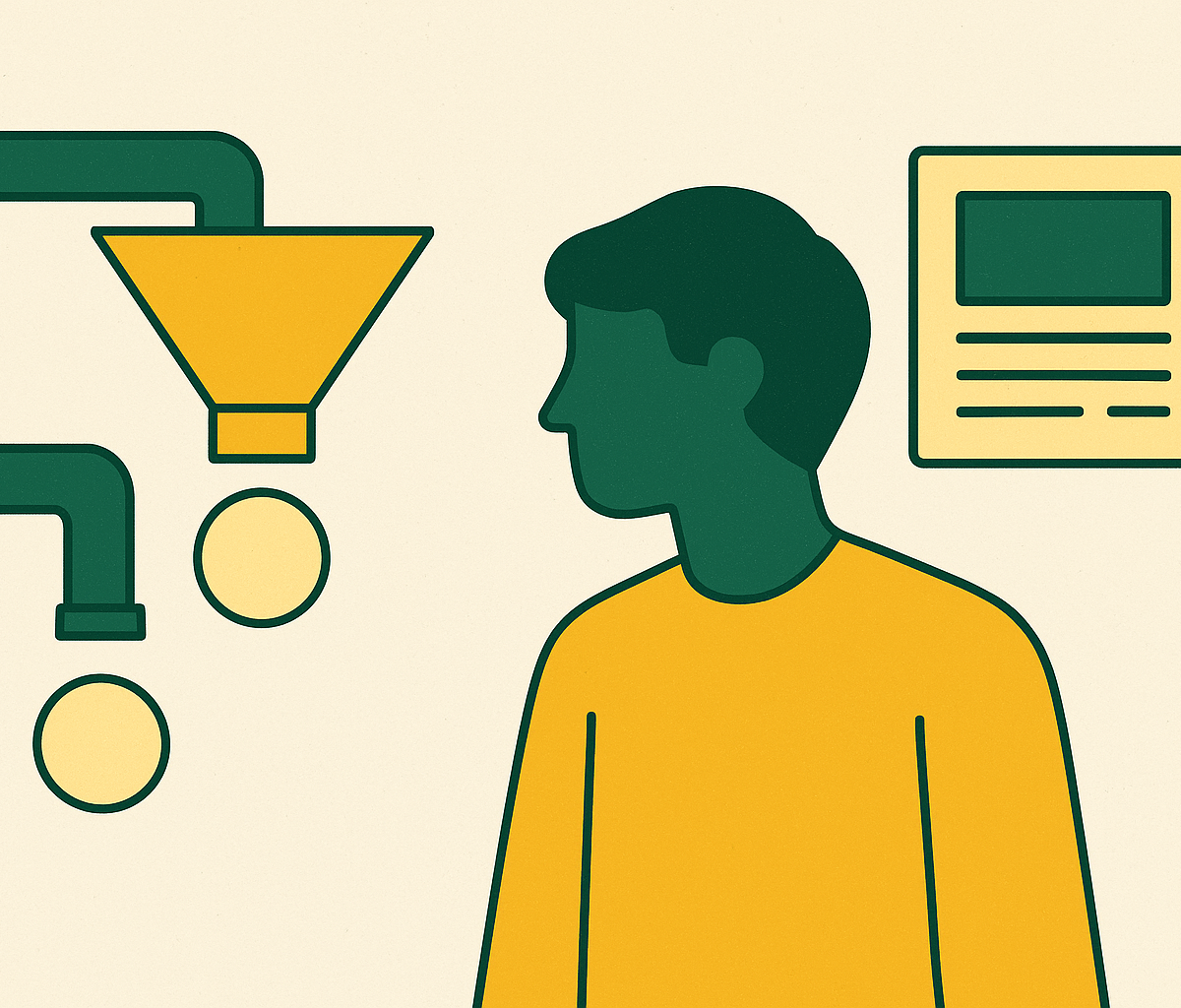 Cover illustration for “Pipeline-Qualified Leads vs Marketing-Qualified Leads in Content Programs”