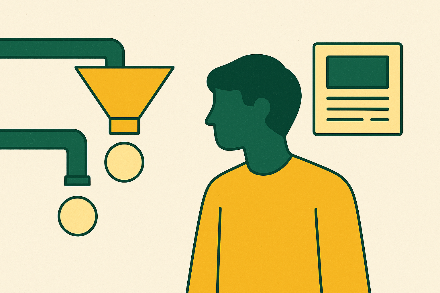 Cover illustration for “Pipeline-Qualified Leads vs Marketing-Qualified Leads in Content Programs”