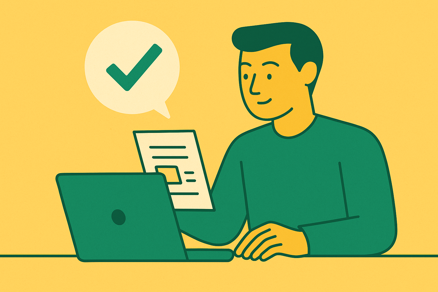 Cover illustration for “Getting Customer Approval on Case Studies Without Losing Specificity”
