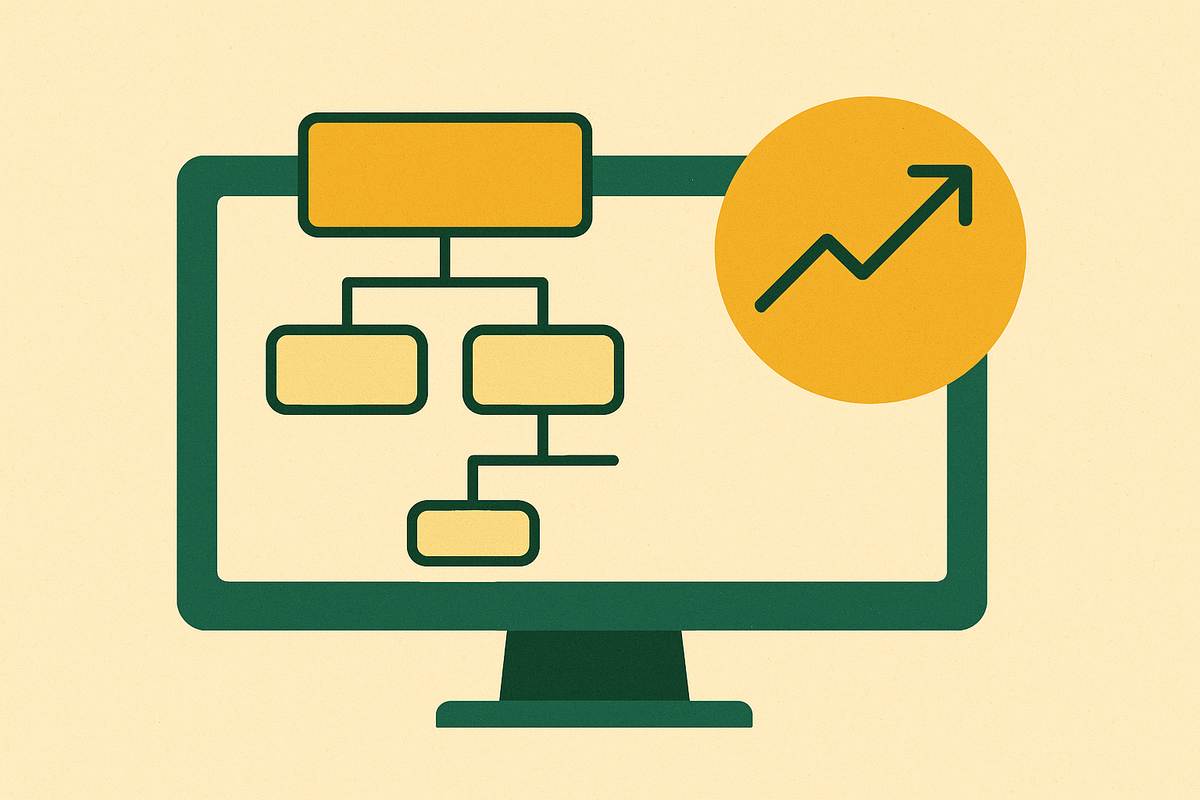Cover illustration for “Case Study Structure for B2B SaaS Win Stories”