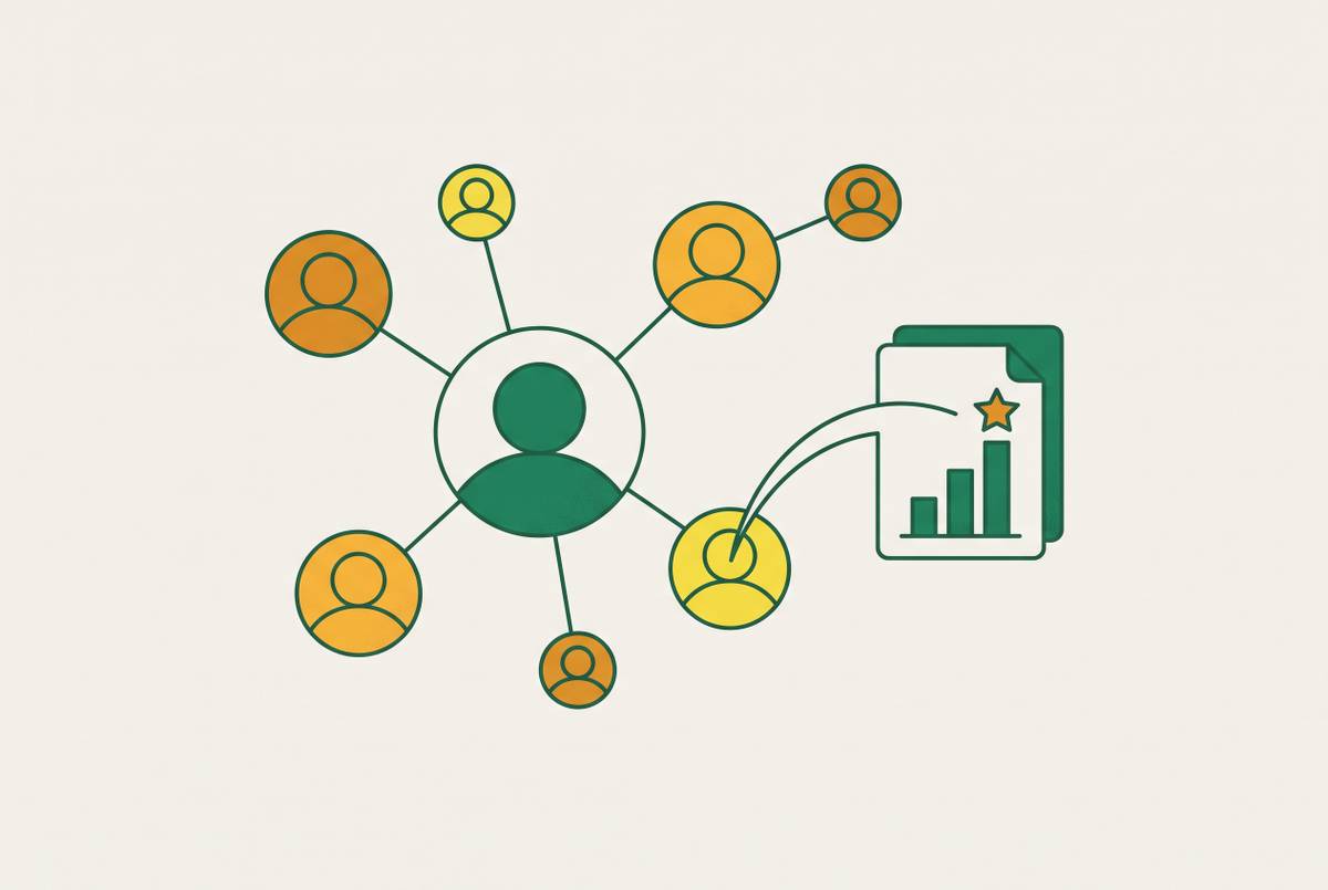 Cover illustration for “Using LinkedIn to Recruit Customers Into Case Study Programs”