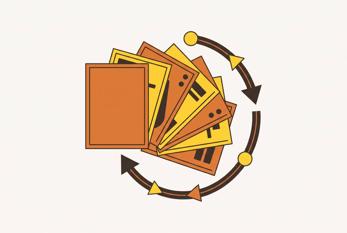 Cover illustration for “How Unclear Creative Briefs Multiply Designer Rework”