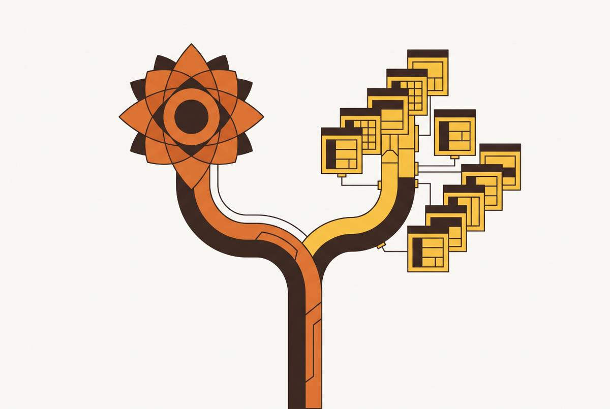Cover illustration for “When to Hire a Brand Designer vs a Production Designer”