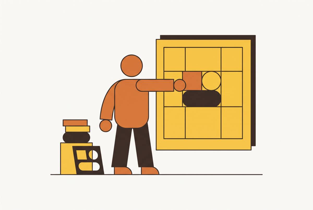 Cover illustration for “Training Non-Designers to Produce On-Brand Assets Independently”