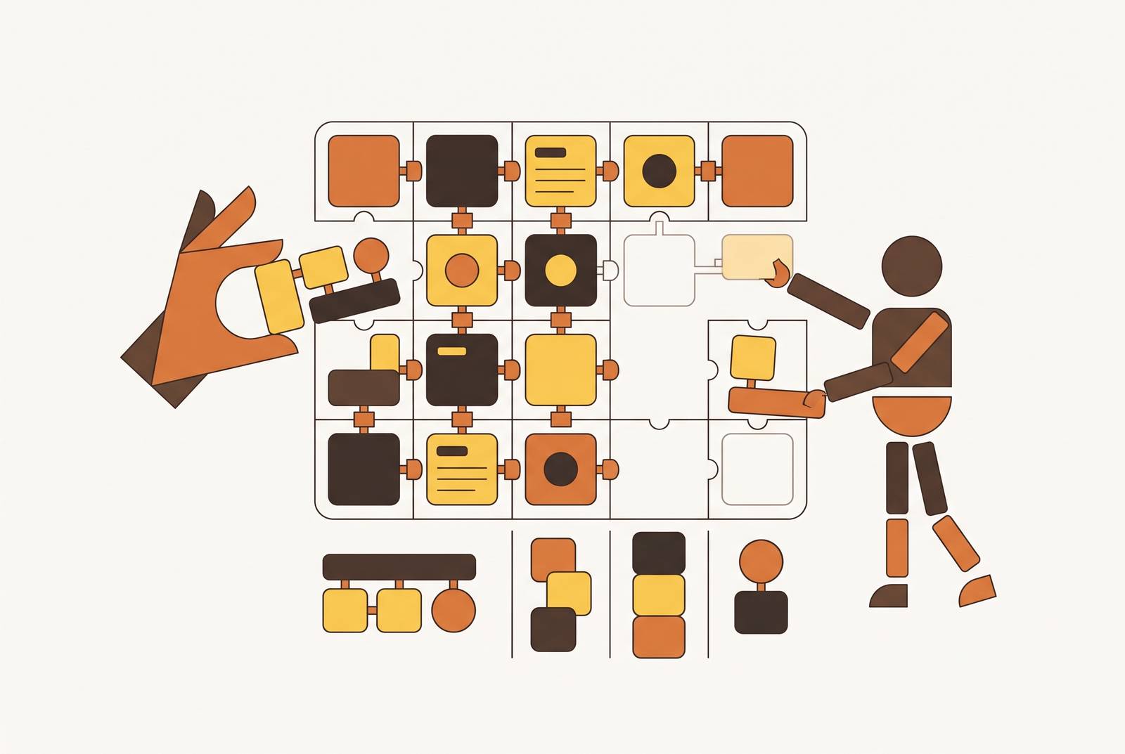 Cover illustration for “Building a Self-Serve Design System for Sales Teams”
