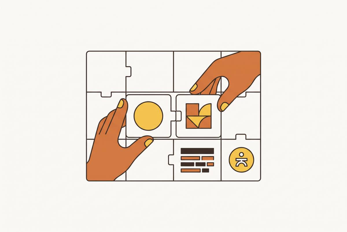 Cover illustration for “Building a Brand Kit That Non-Designers Can Actually Use”