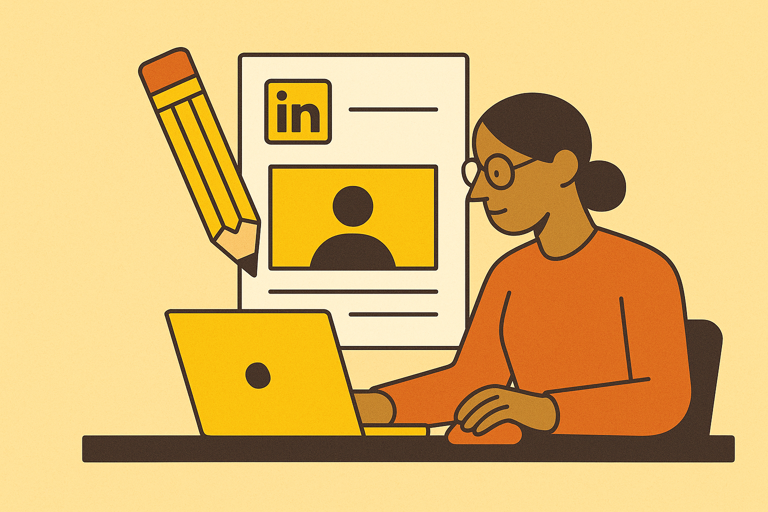 Cover illustration for “LinkedIn Content Production Workflows for Non-Designer Marketers”
