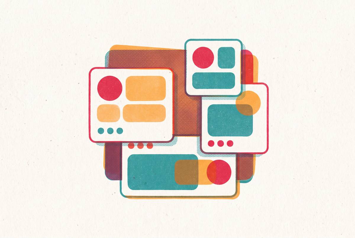 Cover illustration for “On-Brand Social Post Templates for Marketing Teams”