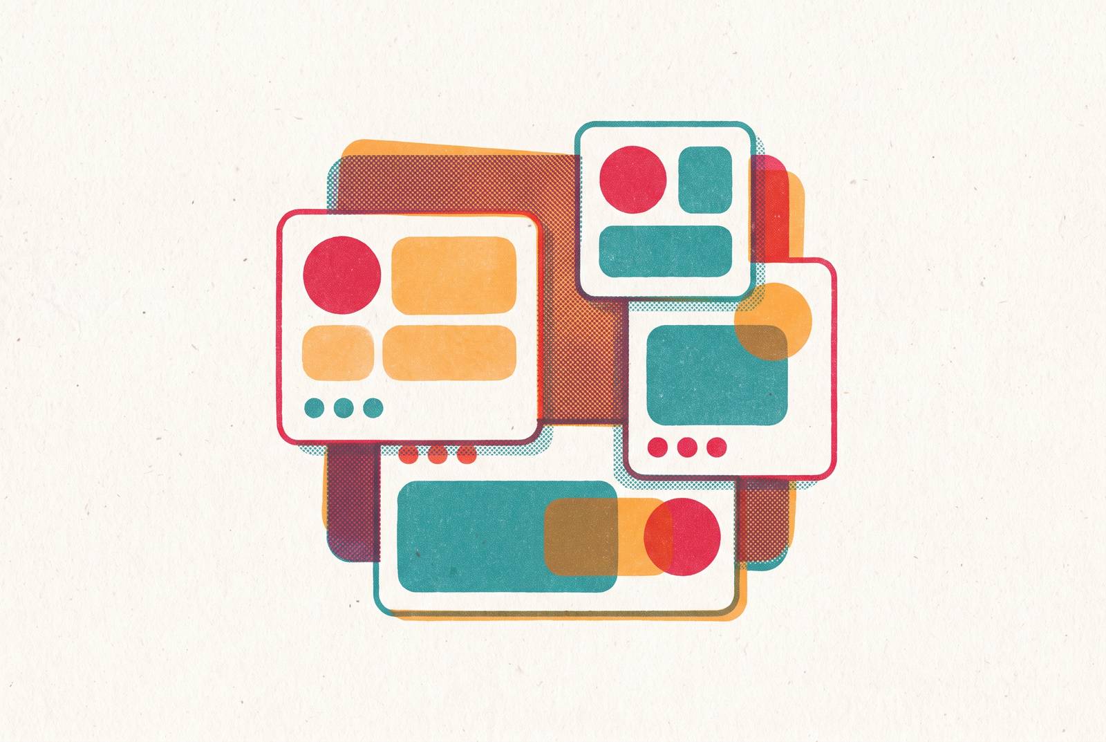 Cover illustration for “On-Brand Social Post Templates for Marketing Teams”