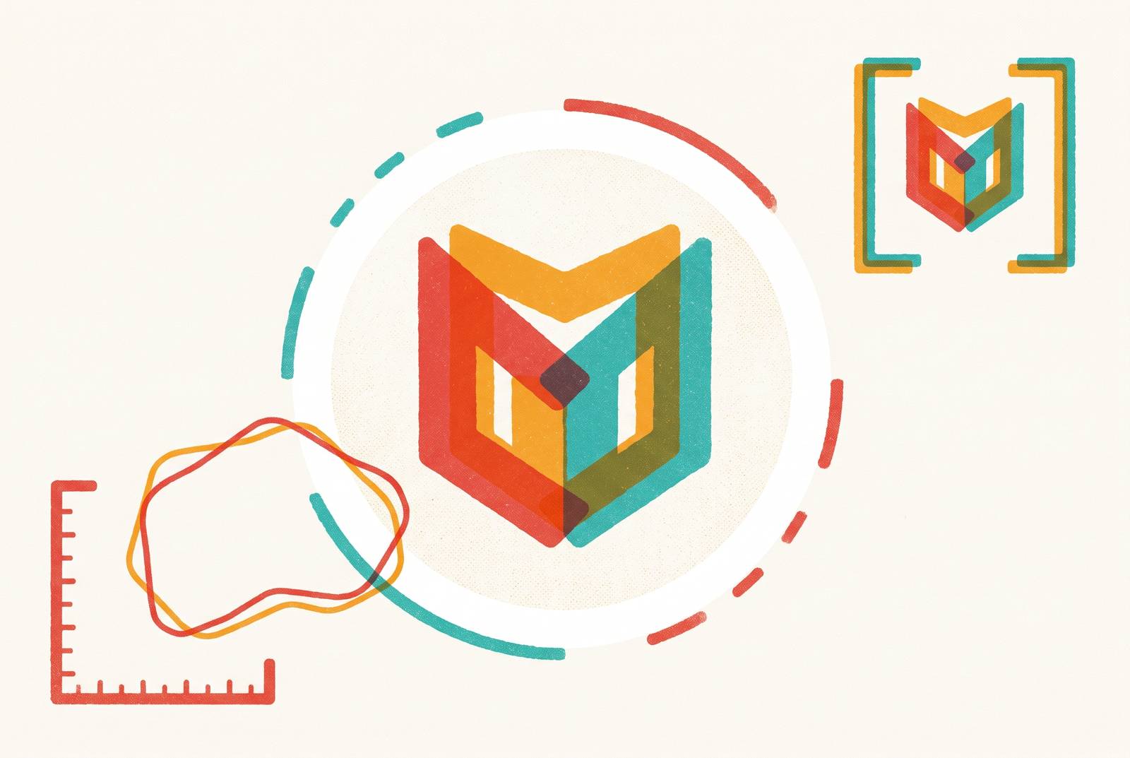 Cover illustration for “Logo Usage Rules Every Non-Designer Must Know”