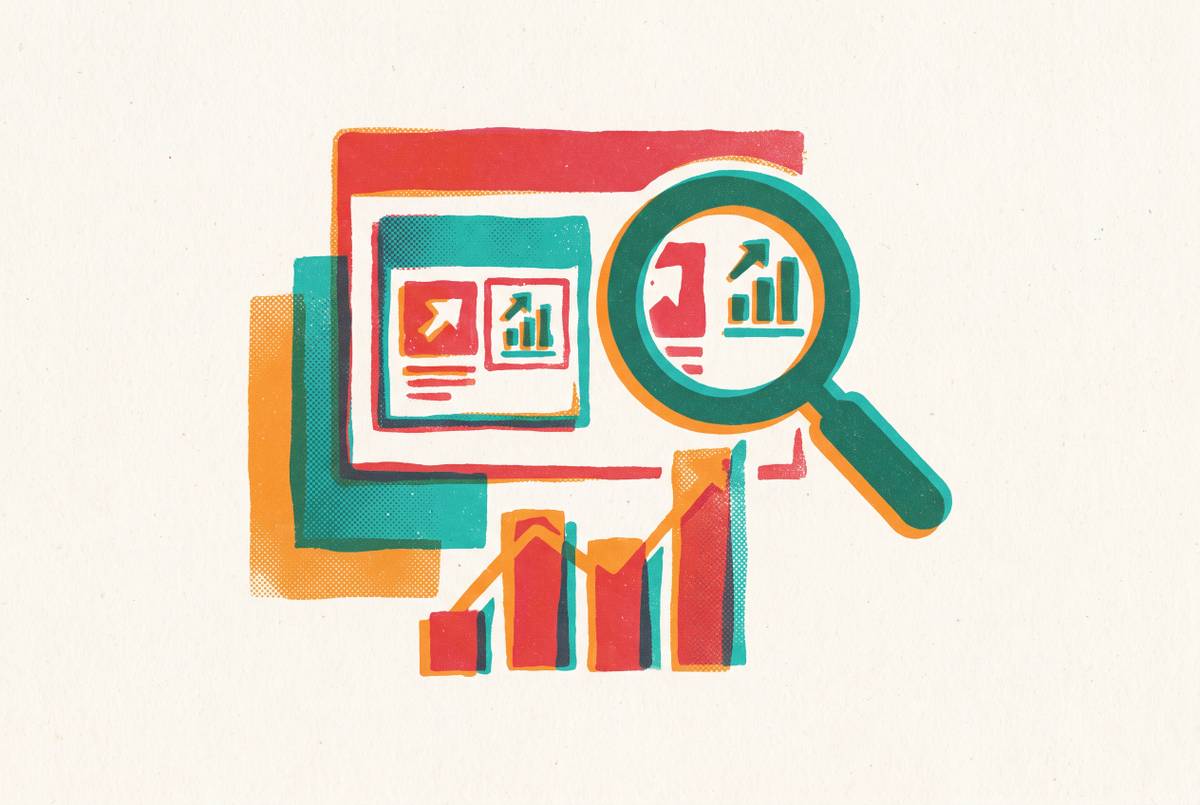 Cover illustration for “Visual Ad Creative Testing Without a Designer”