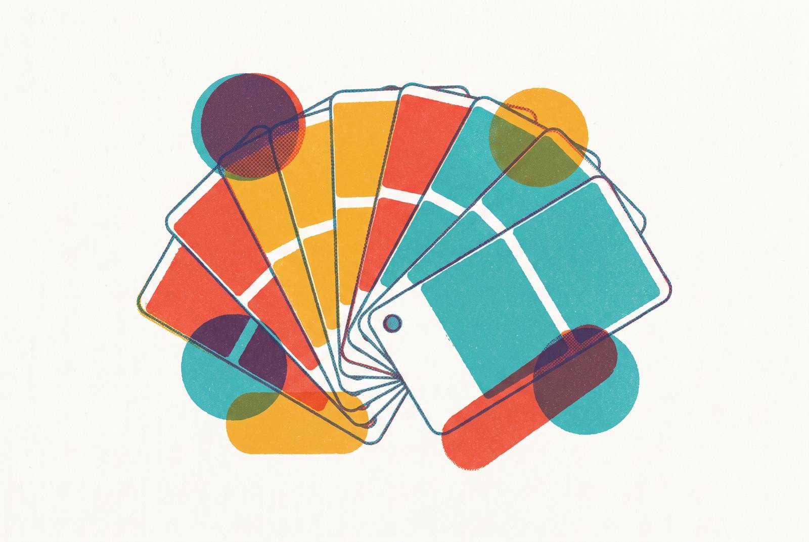 Cover illustration for “Brand Color Palette Selection for Non-Designers”