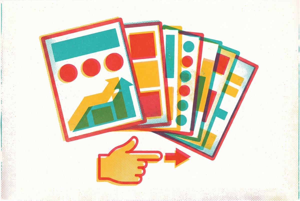 Cover illustration for “LinkedIn Carousel Design for B2B Audiences”