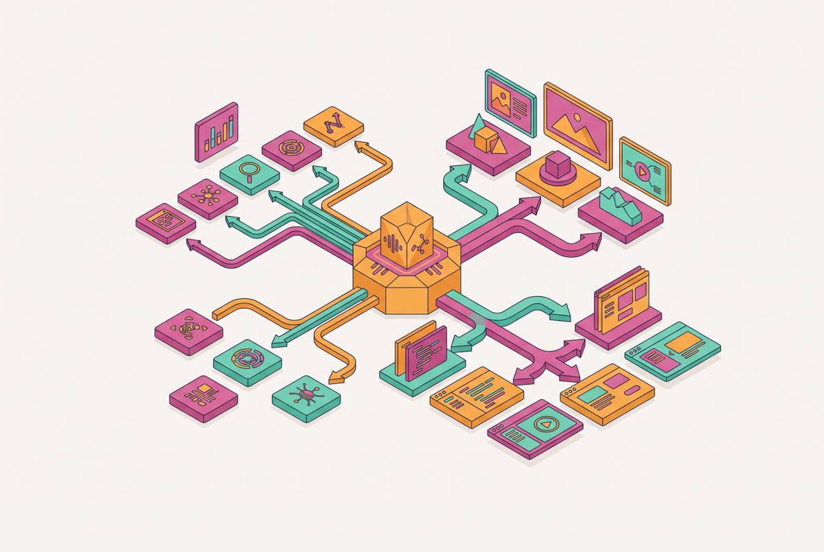 Cover illustration for “How AI Design Workflows Actually Fit Together”