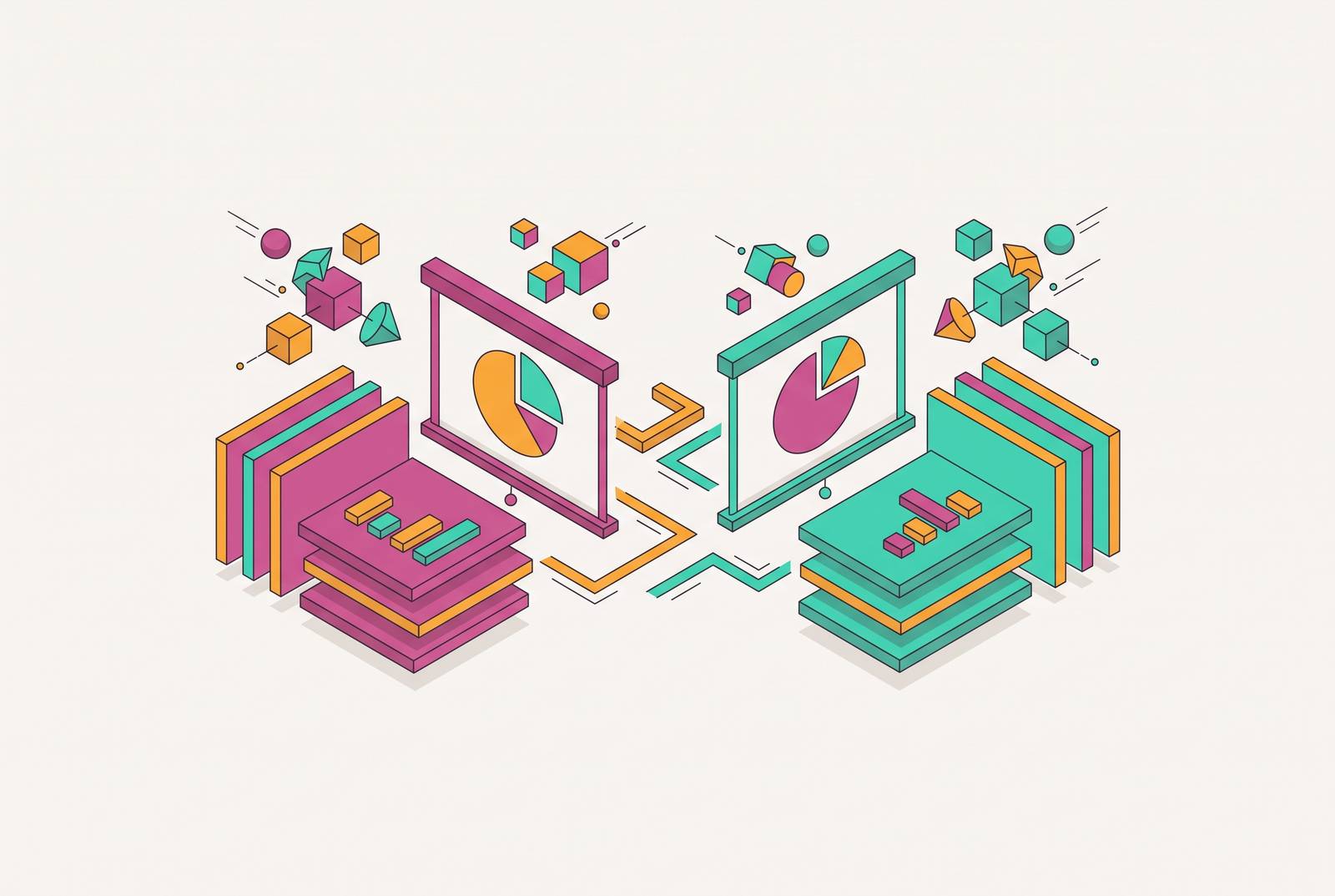 Cover illustration for “AI Presentation Makers Compared for Business Use”