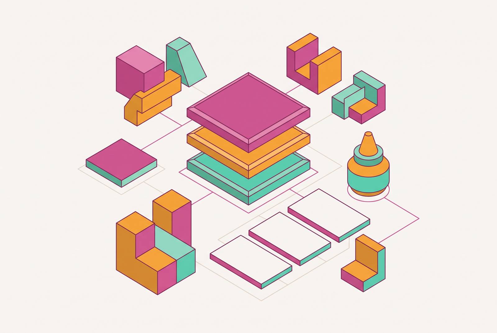 Cover illustration for “Building a Brand Kit for a Growing Startup”