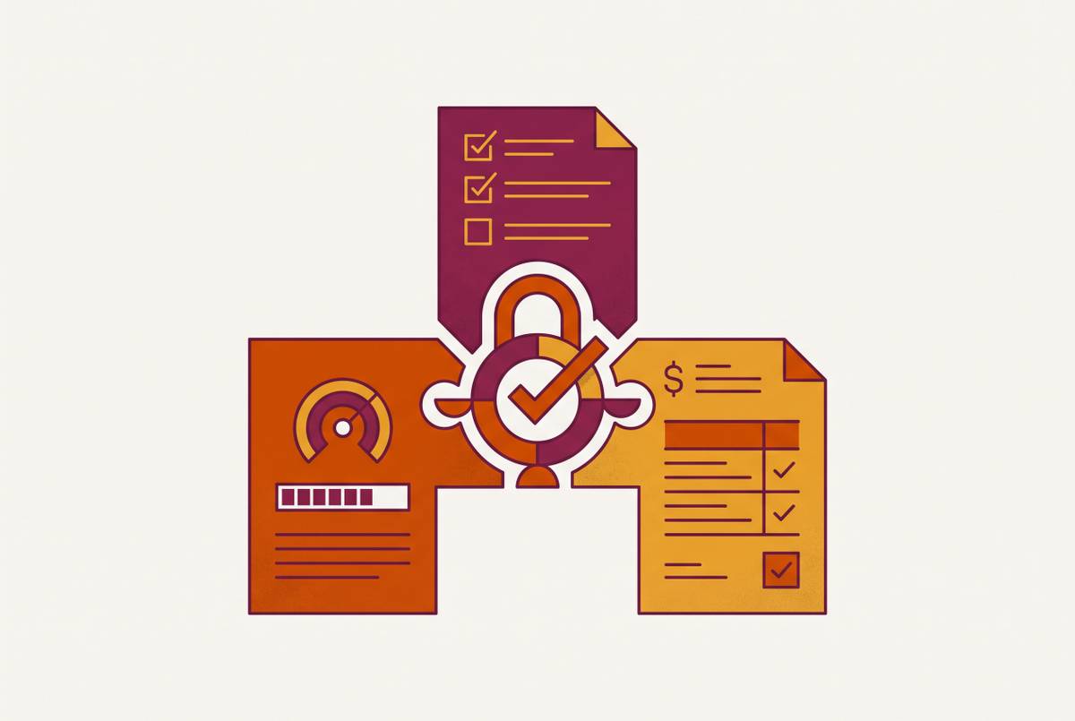 Cover illustration for “Three-Way Match for Usage-Based Invoice Verification”