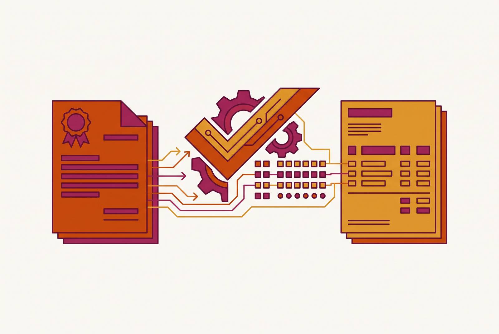 Cover illustration for “Automated Invoice Matching Between CRM Contracts and Billing System Output”