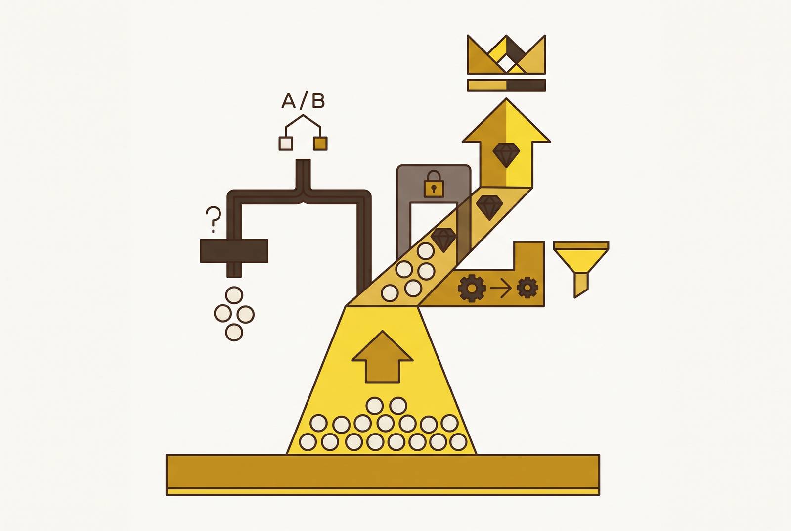 Cover illustration for “Freemium to Paid Conversion Experiments in PLG SaaS Products”