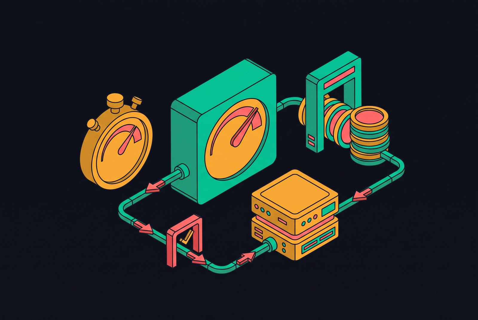 Cover illustration for “Sub-50ms Usage Checks for AI Credit Enforcement”