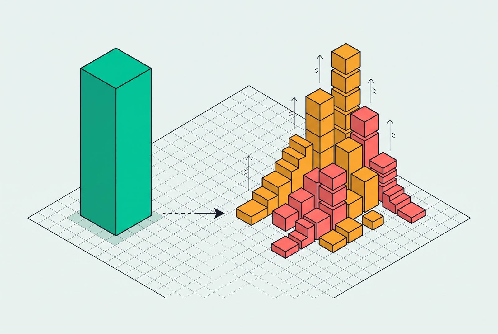 Cover illustration for “ACV vs. ARR for Usage-Based SaaS Contracts”