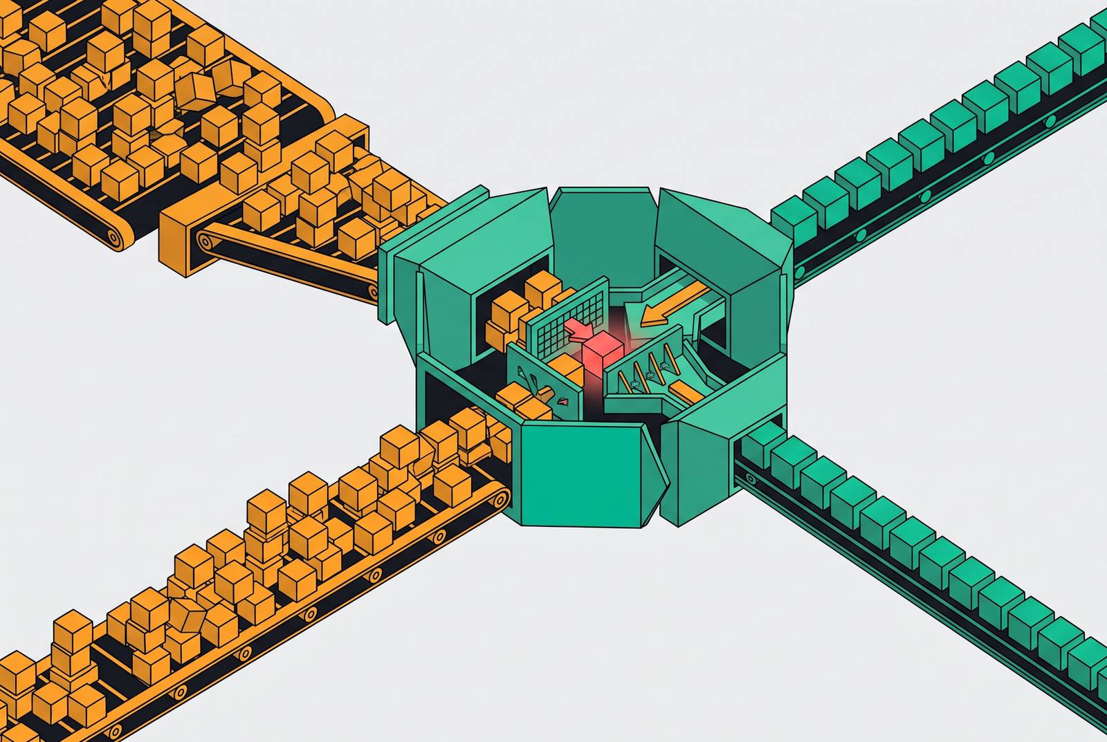 Cover illustration for “Deduplication Strategies for Duplicate Usage Events at Scale”