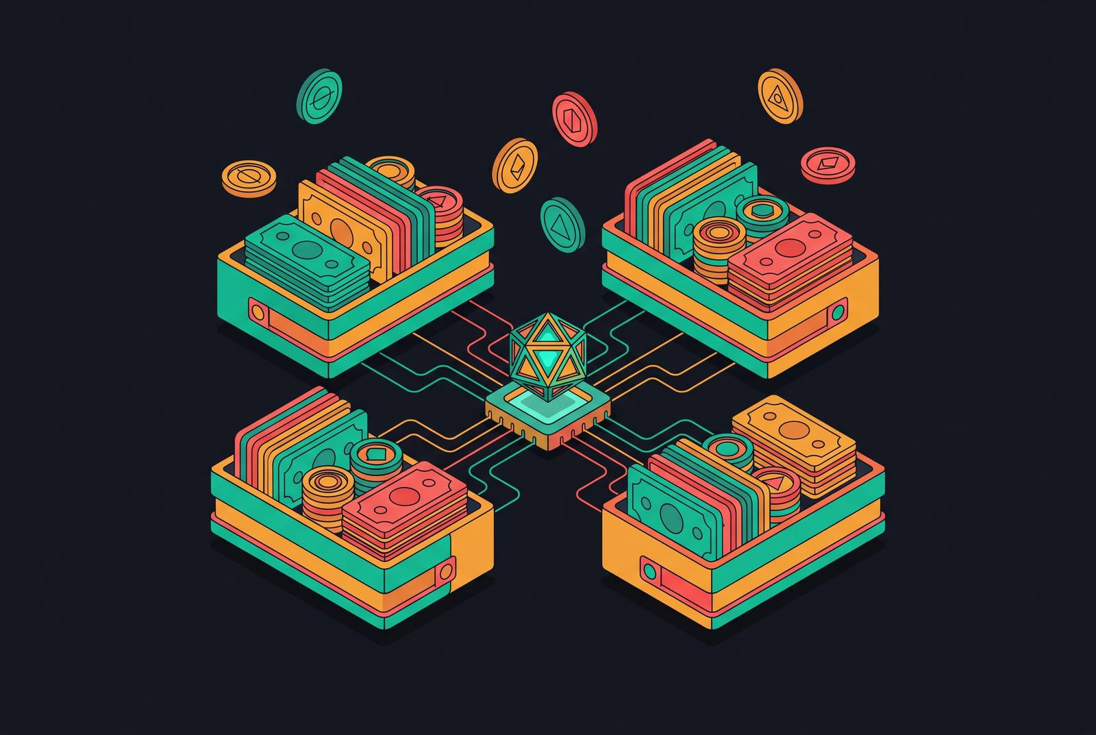 Cover illustration for “Multi-Currency Credit Wallets for Global AI Products”