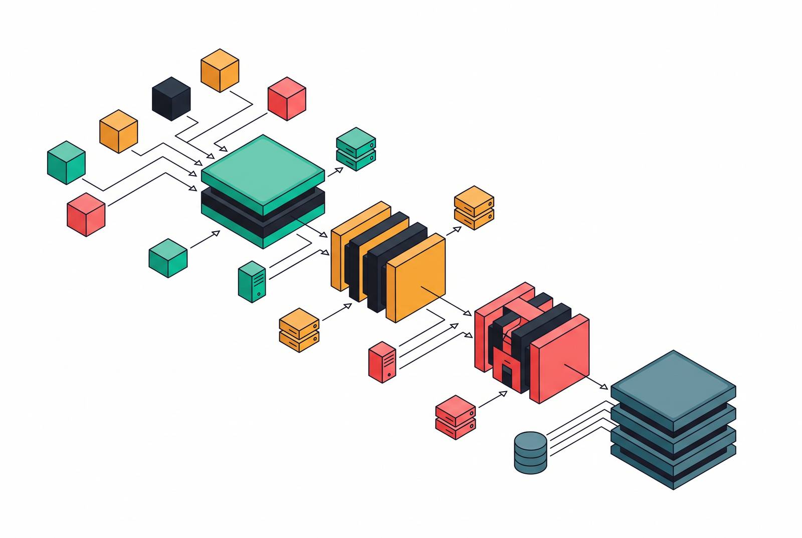 Cover illustration for “Usage Data Ingestion Pipeline Architecture for Billing Systems”