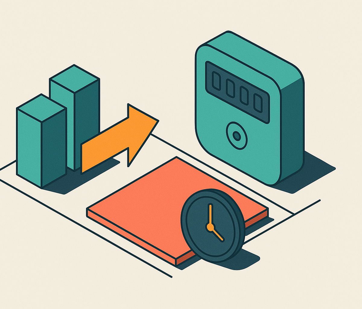 Cover illustration for “Backfill and Late-Arriving Event Handling in Metering Systems”
