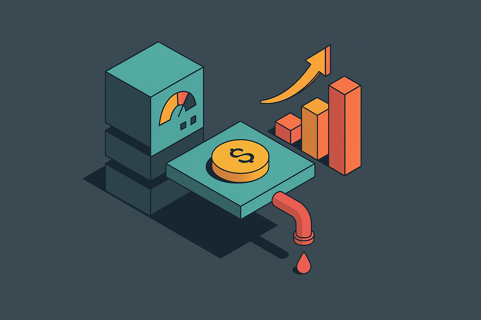 Cover illustration for “Root Causes of Revenue Leakage in Usage-Based Billing”