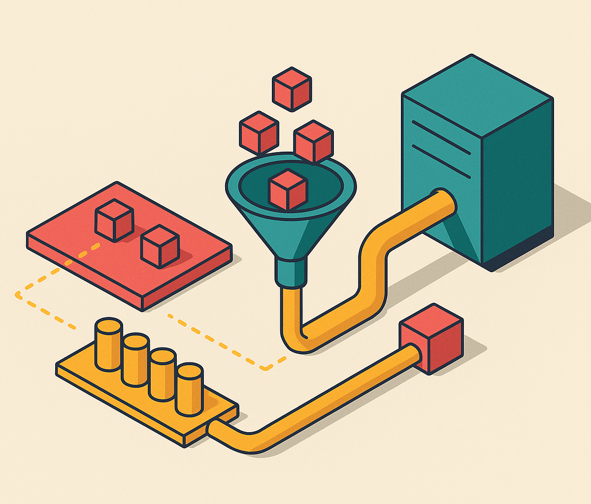 Cover illustration for “Event Ingestion Pipeline Design for High-Volume APIs”