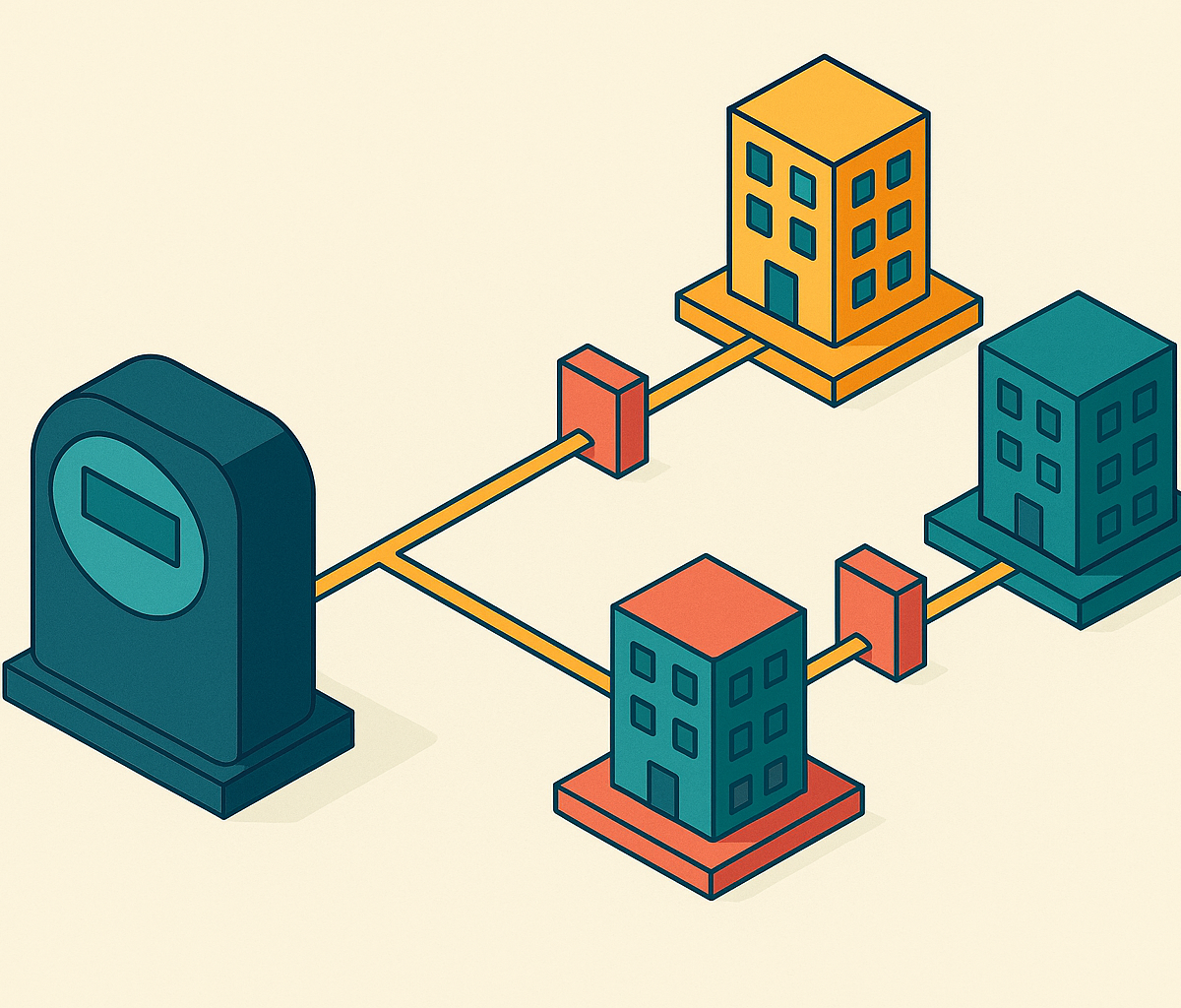 Cover illustration for “Multi-Tenant Usage Isolation in Shared Metering Infrastructure”
