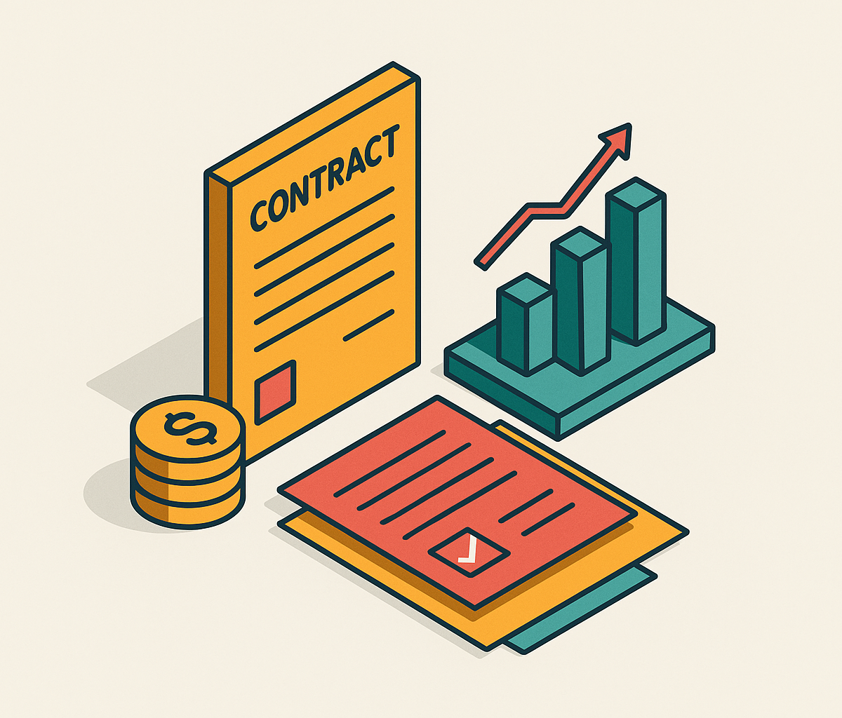 Cover illustration for “Prepaid Drawdown Contracts and True-Up Billing for Enterprise Customers”