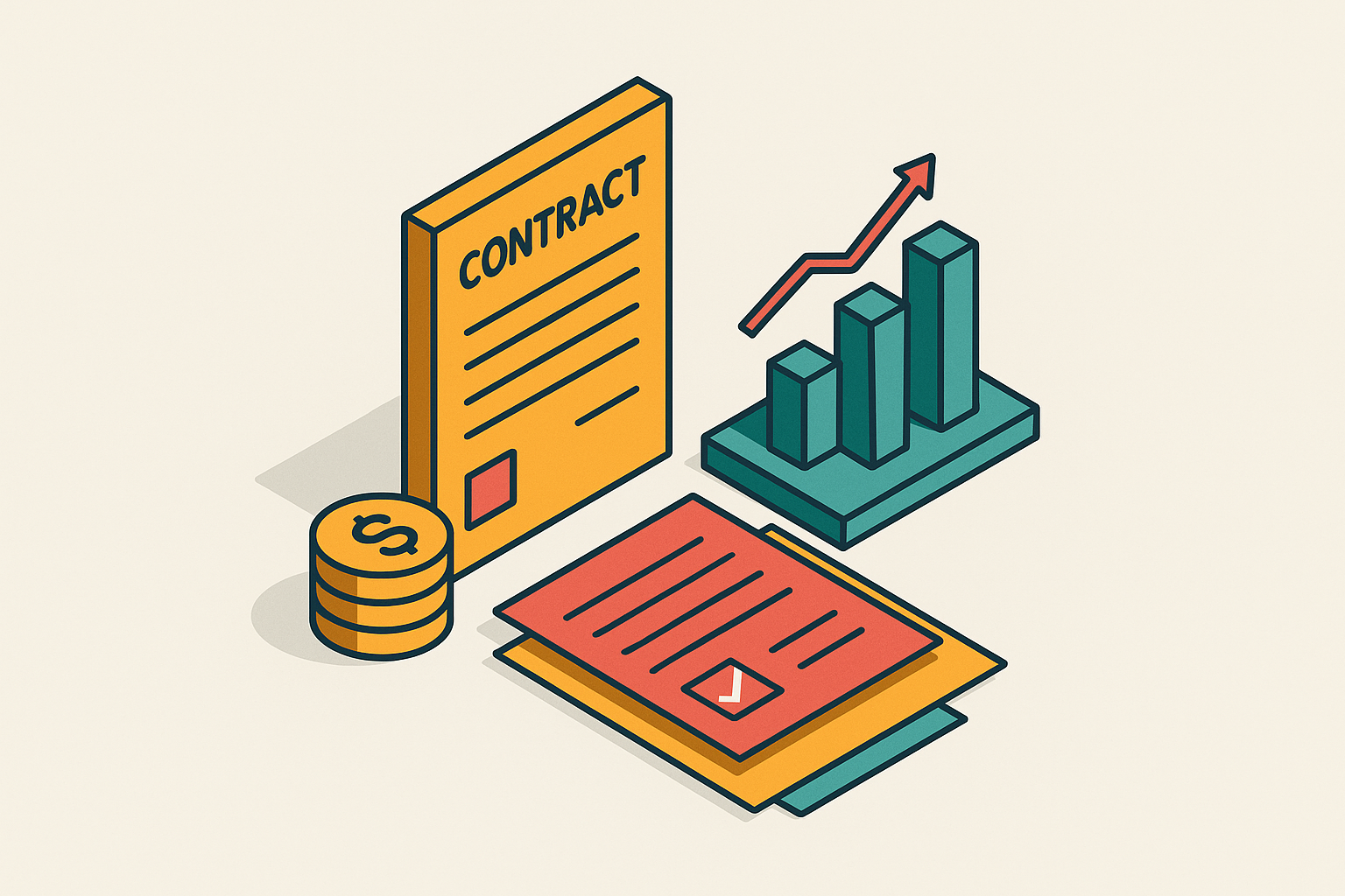 Cover illustration for “Prepaid Drawdown Contracts and True-Up Billing for Enterprise Customers”