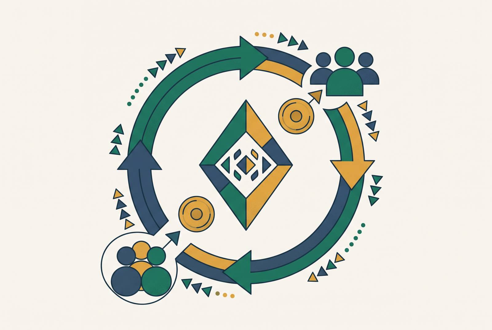 Cover illustration for “Referral Credit Programs as a Growth Loop for AI Products”