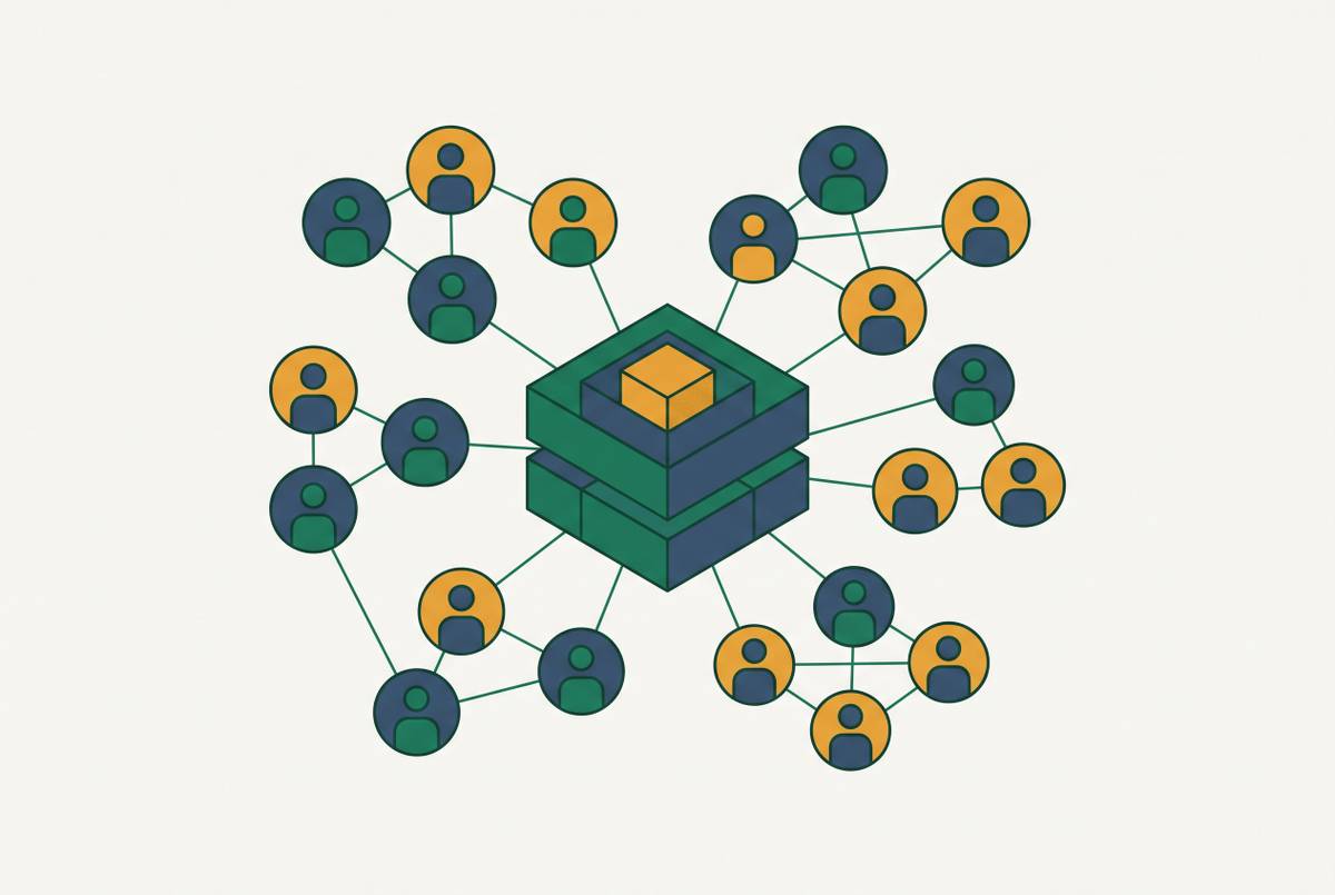 Cover illustration for “Credit Package Design for B2B Team and Seat Contexts”